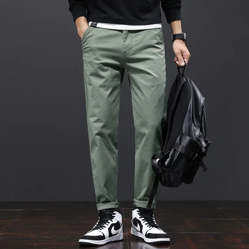 MANTAS - Comfortabele Stretch-Katoenen Broek
