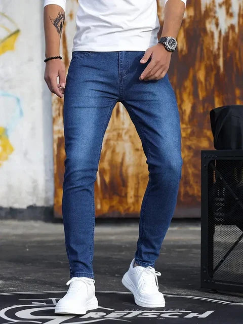 XAVIER - Heren Retro Stretch Jeans