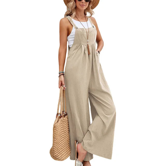 CARMEN - Stijlvolle Baggy Tuinbroek Jumpsuit