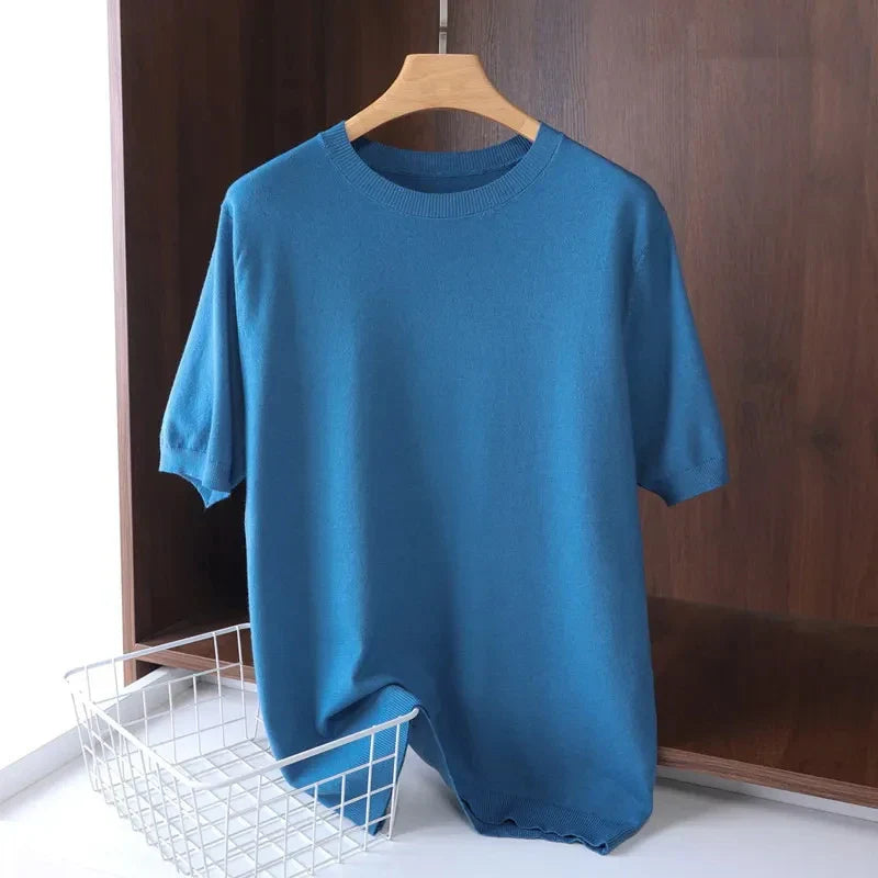PABLO - Ademend Kasjmier T-Shirt