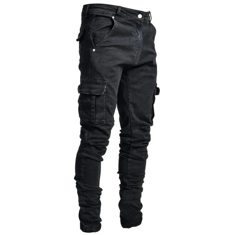 TIBOR - Modieuze Multi-Zakken Jeans