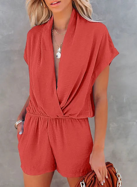 DAGNY - Zomer V-Hals Casual Jumpsuit
