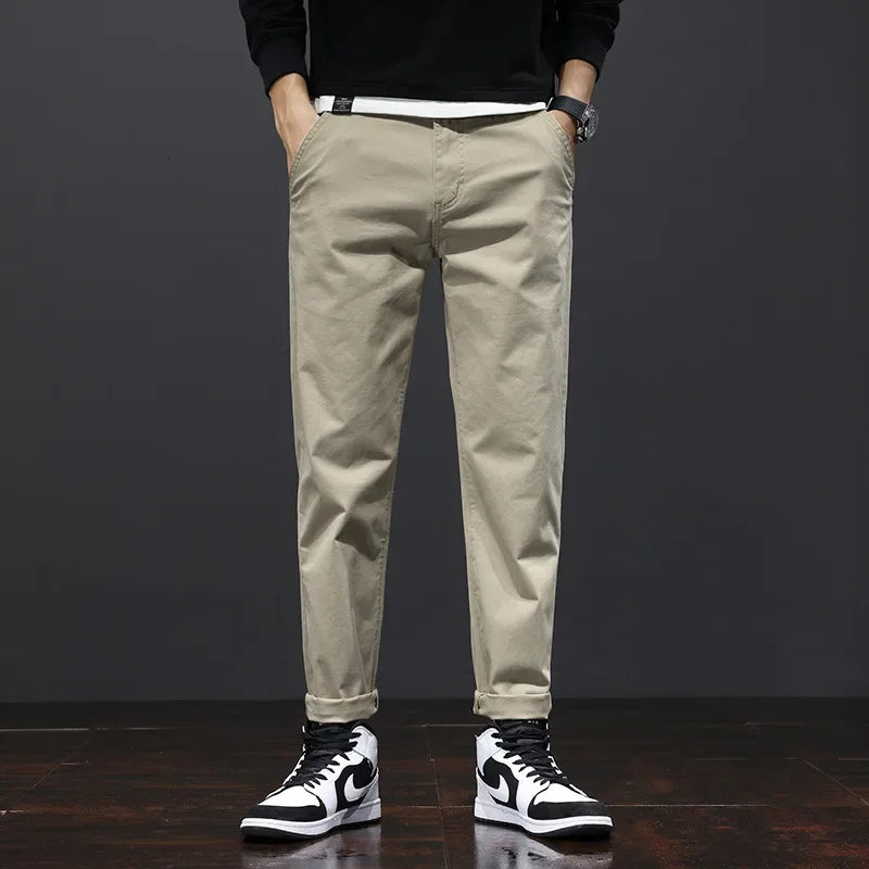MANTAS - Comfortabele Stretch-Katoenen Broek