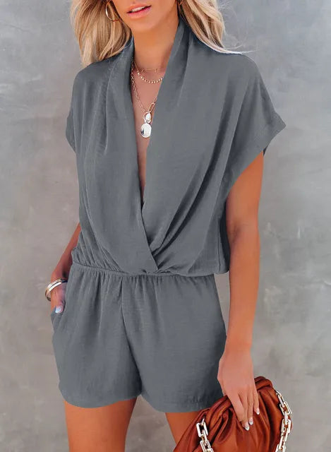 DAGNY - Zomer V-Hals Casual Jumpsuit