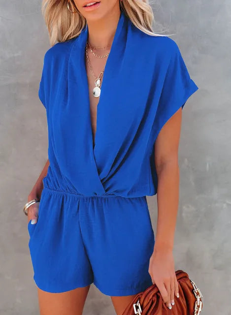DAGNY - Zomer V-Hals Casual Jumpsuit