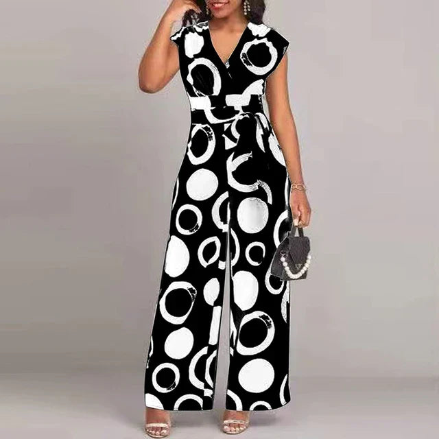 LUCIA - Casual Bedrukte Playsuit