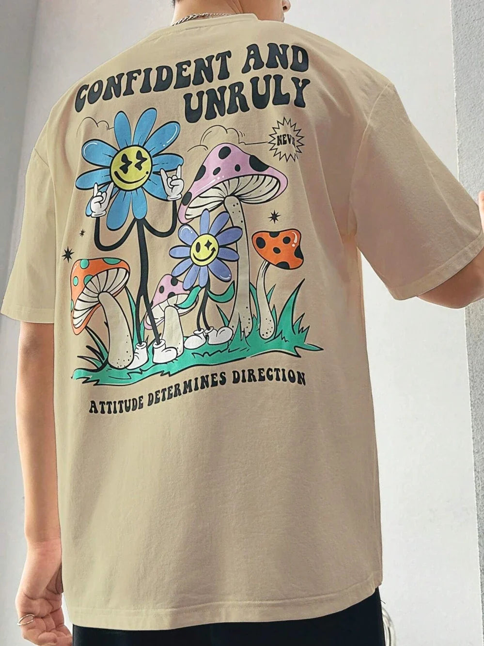 ULRICH - Casual Heren T-shirt met Losse Pasvorm