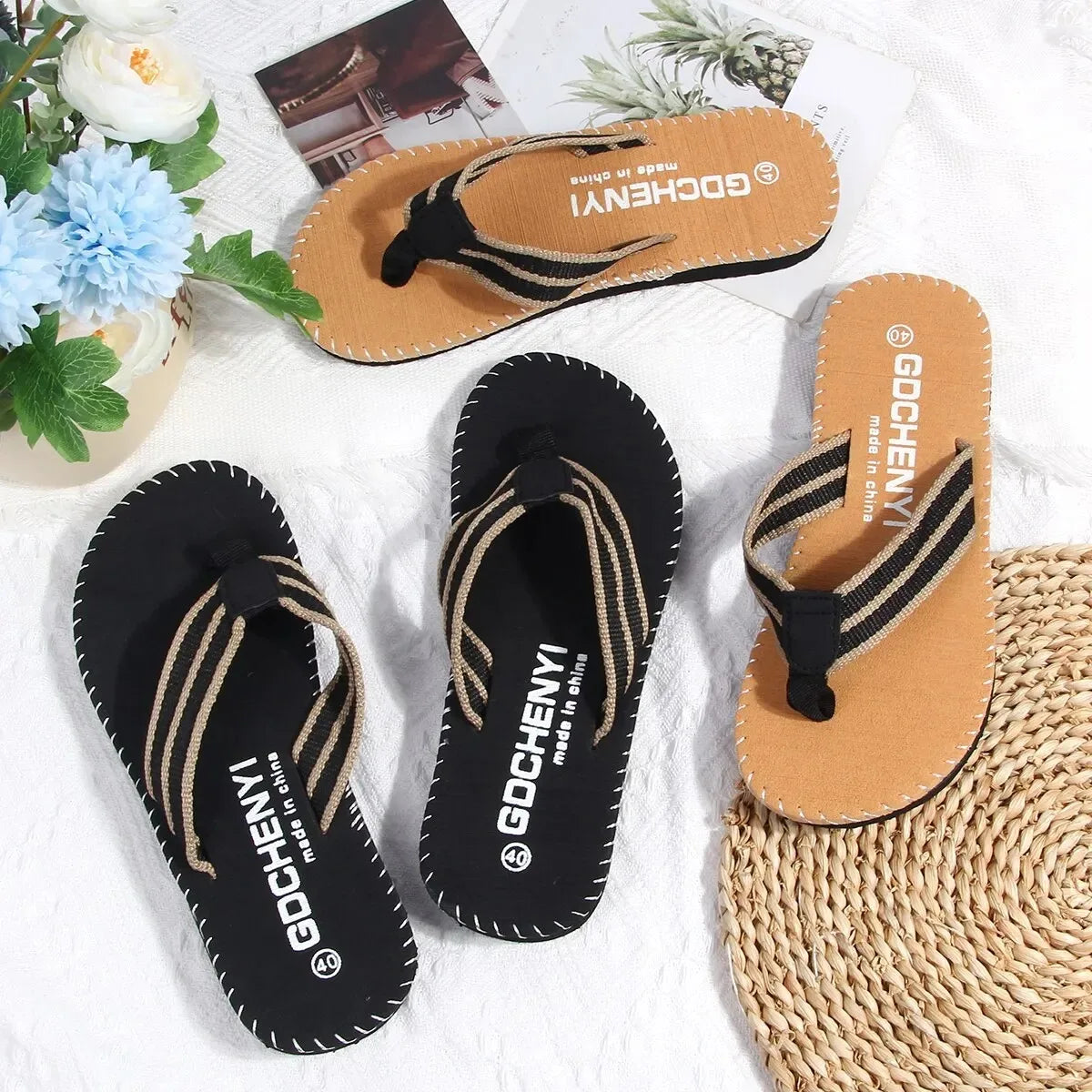 FABIAN - Casual Heren Zomerslippers