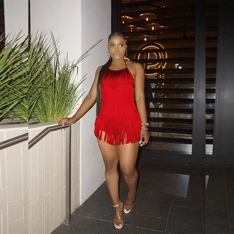 MARIA - Stijlvol Kant Party Playsuit