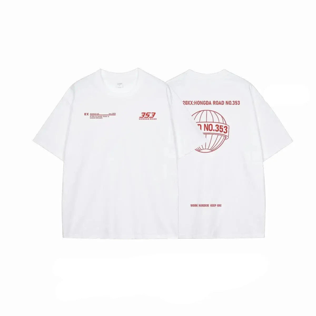 RASMUS - Casual Bedrukt T-shirt voor Heren