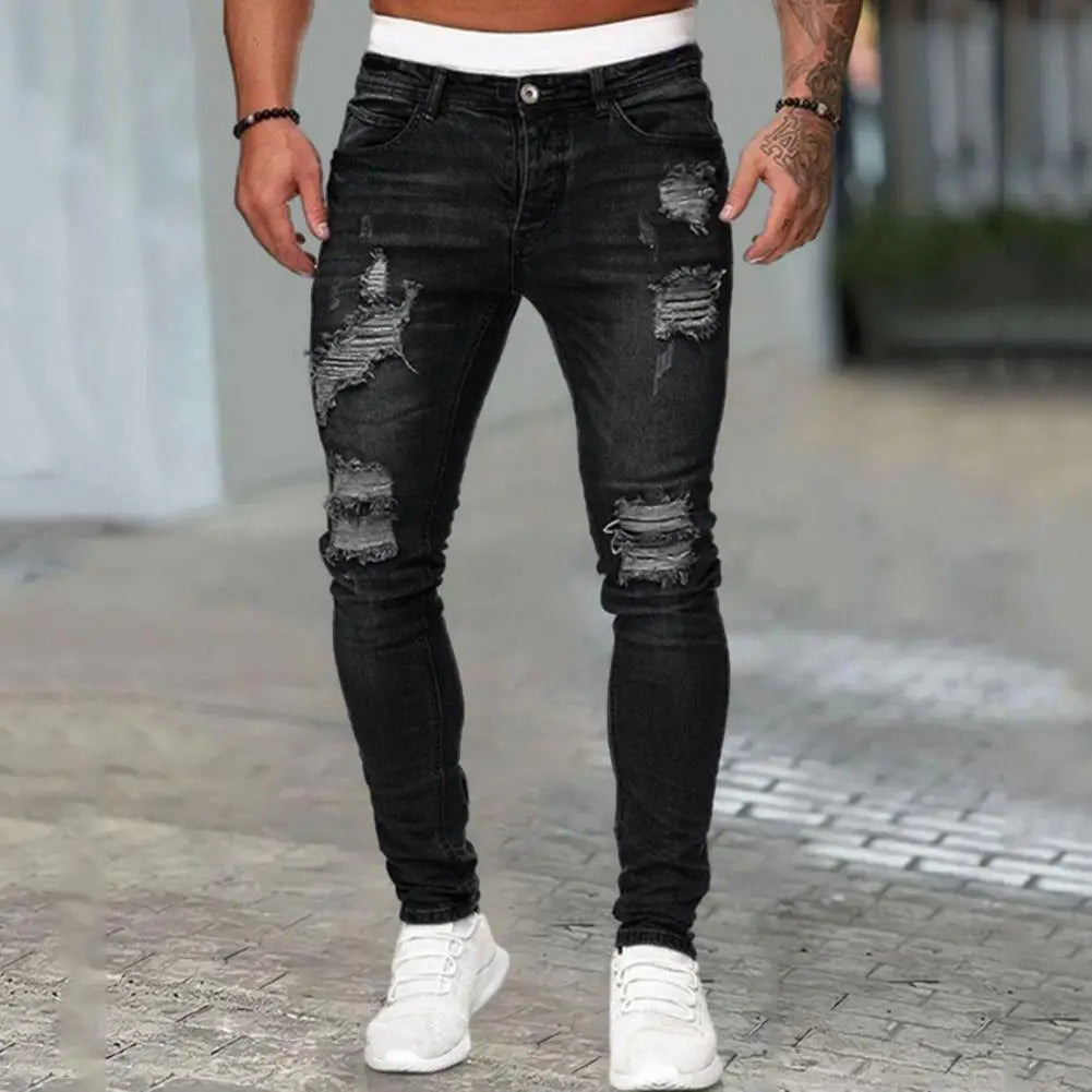 CHARLES - Heren Denim Skinny Jeans