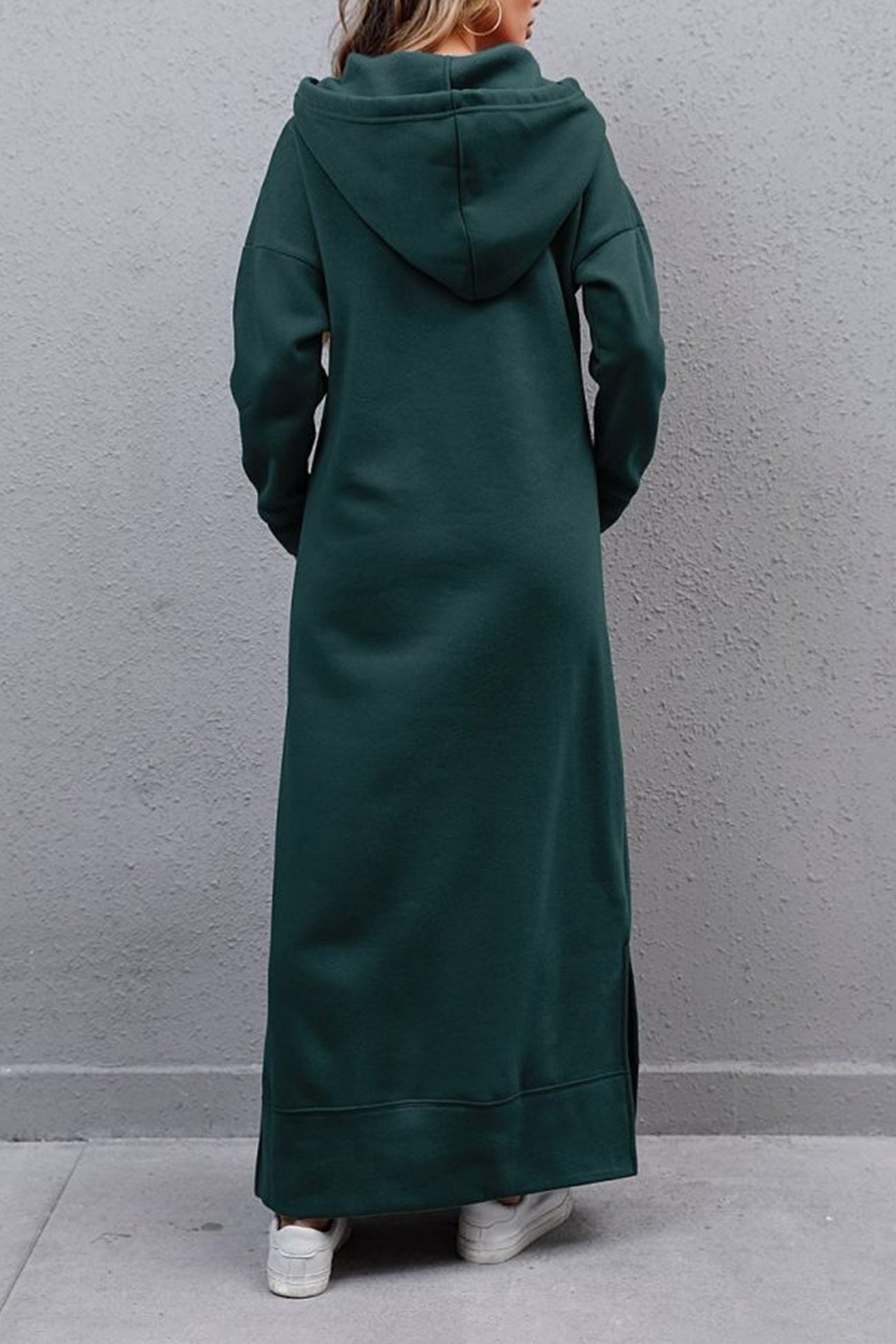 ELLA - Hoodie Jurk met Split