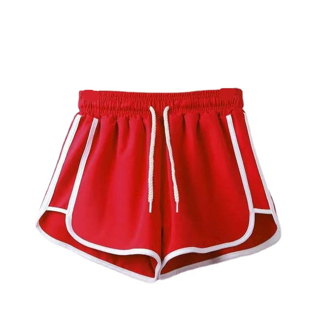 HENDRIKA - Dames Gestreepte Shorts met Ademende Elastische Taille