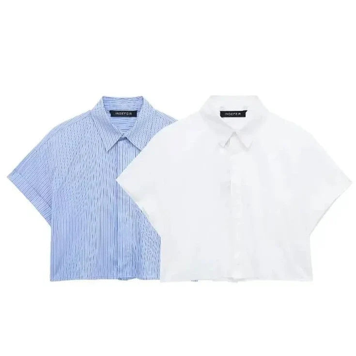 FILOMENA - Gestreept zomerpoloshirt