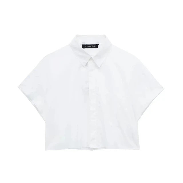 NELLIE - Elegante Polo-Kraag Hemd
