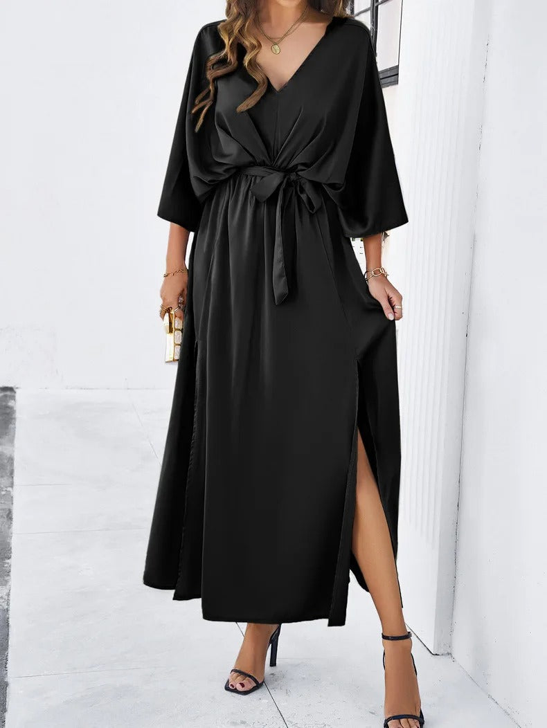 SOFIA - Elegante Lentejurk met V-Hals