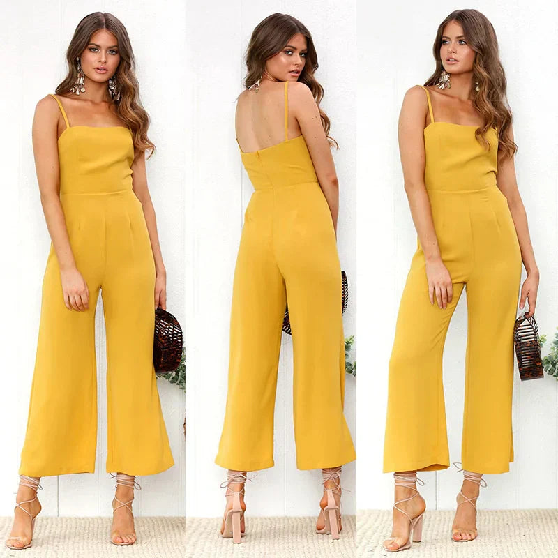 LARA - Elegante jumpsuit met spaghettibandjes