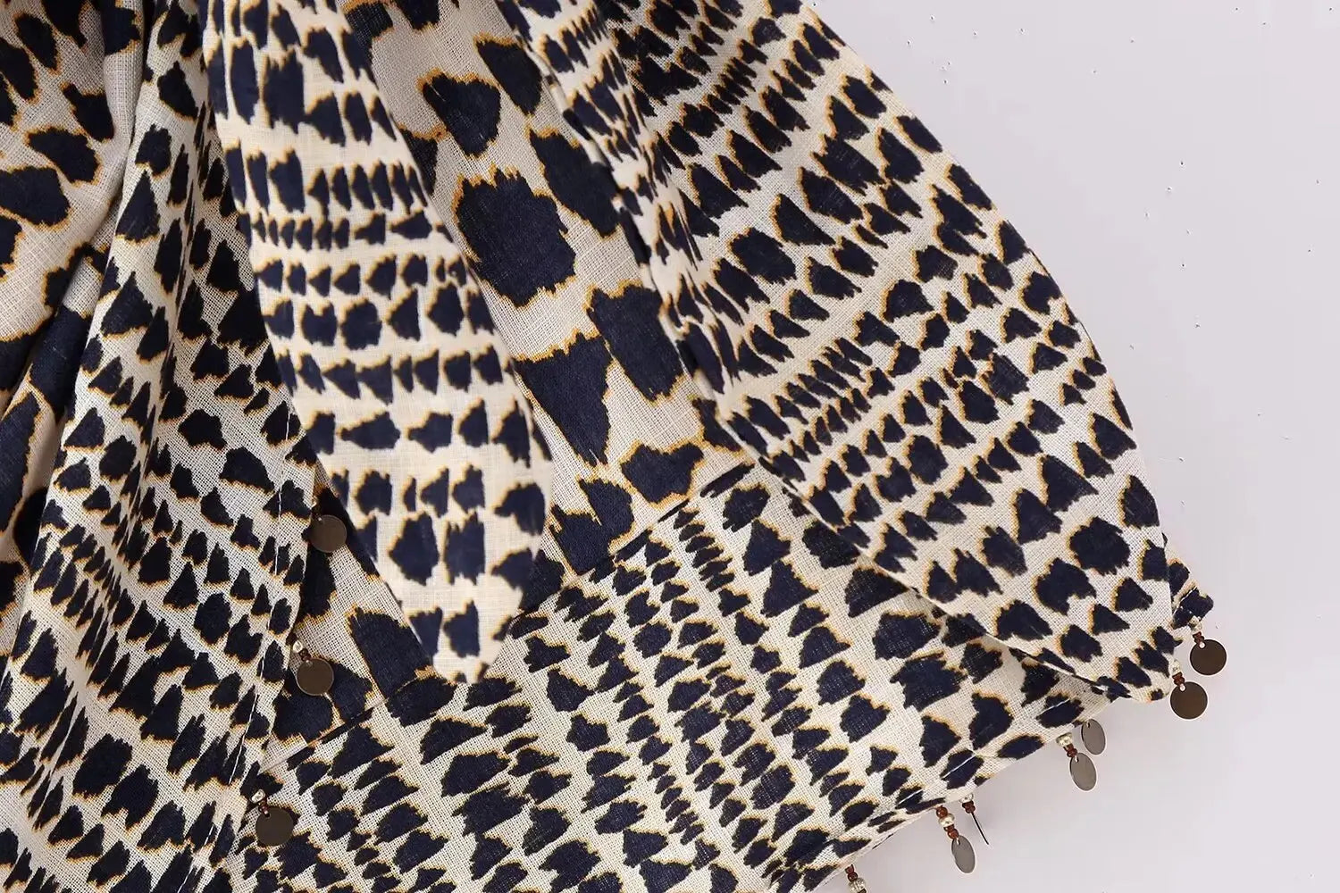 PILAR - Vintage Print Minirok