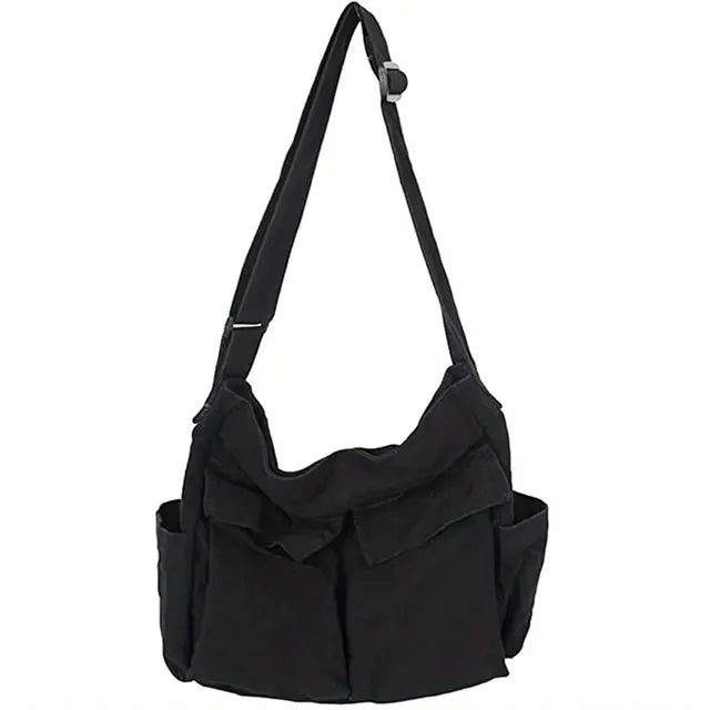 JOSEPHINA - Vintage canvas crossbody-handtas voor dames