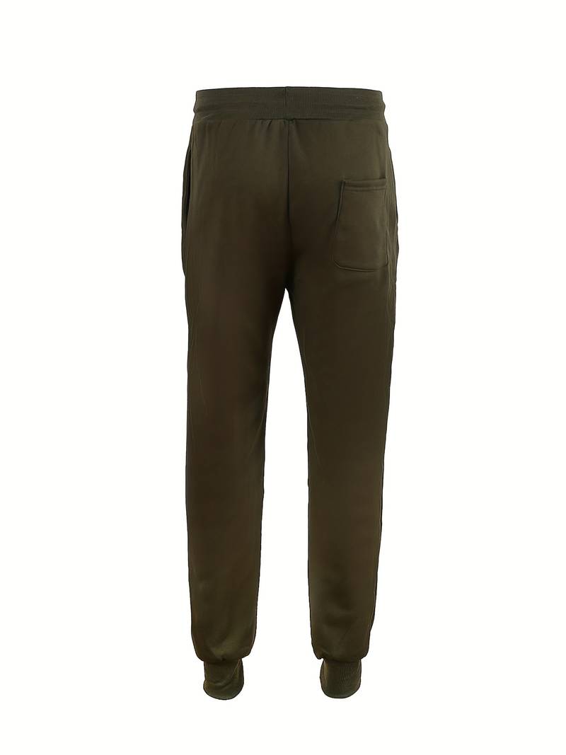 STEFAN -  Relaxte, nonchalante broek met vetersluiting