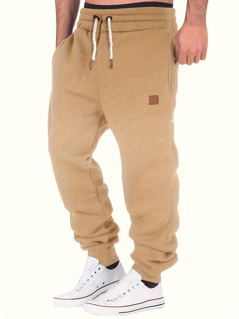 STEFAN -  Relaxte, nonchalante broek met vetersluiting