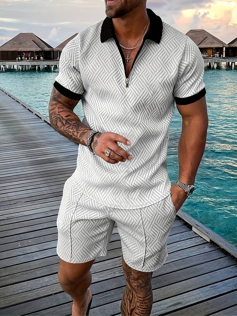 FRIEDRICH -Casual tweedelige set voor heren