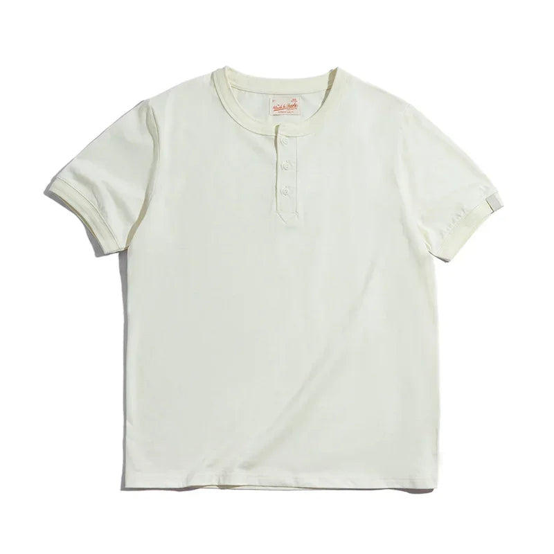 Joss - 2024 Katoenen Heren Henry T-shirts