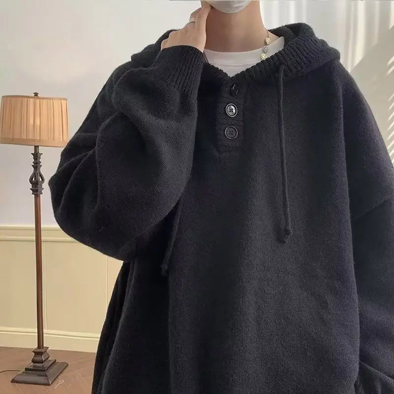 Garin - Trendy Sweater met capuchon in Koreaanse stijl voor heren