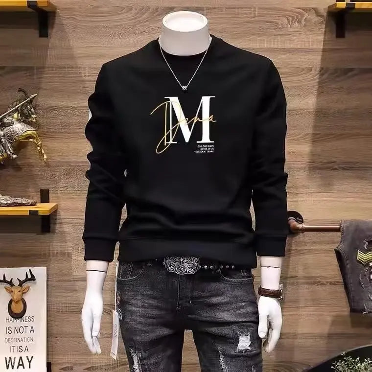 Myles - Stijlvol Katoenen Voorjaarssweatshirt voor Mannen