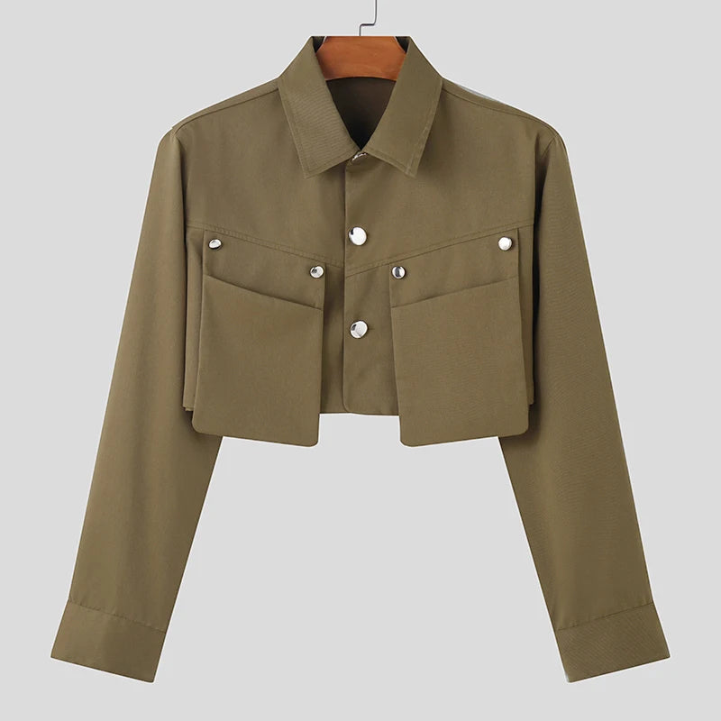 Irwin - Brooklyn Korean Style Cropped Jas voor heren