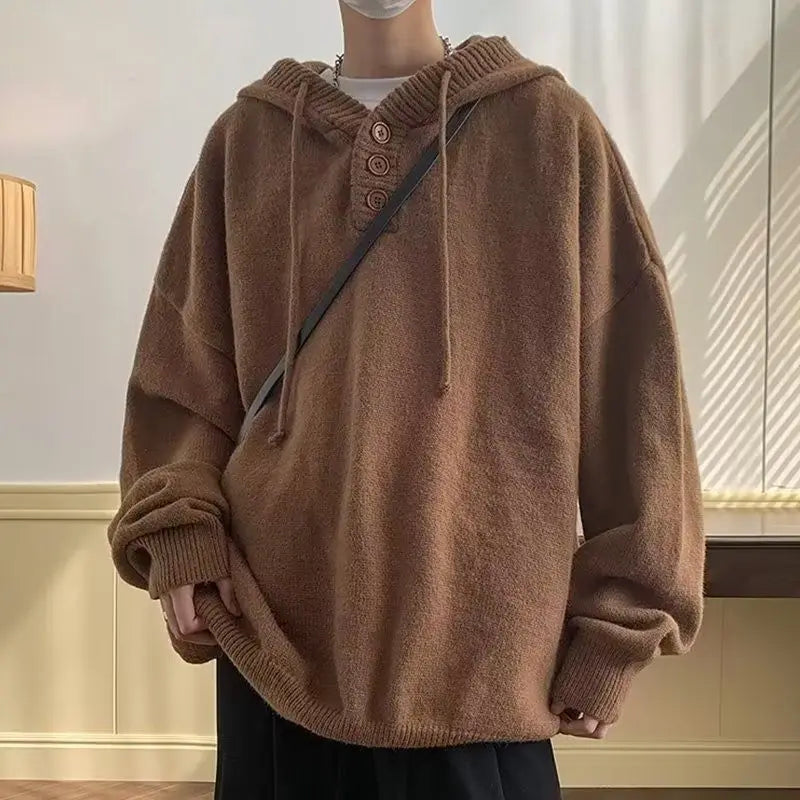 Garin - Trendy Sweater met capuchon in Koreaanse stijl voor heren