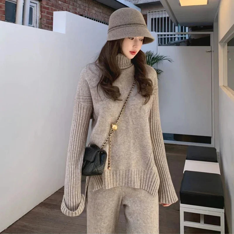 Elowyn - Stijlvolle Sweater met coltrui voor dames