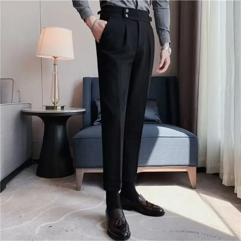 Octavius - Zakelijke Formele Broek in Britse Stijl voor Mannen