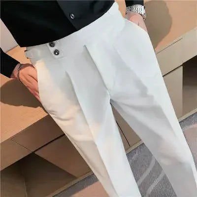 Octavius - Zakelijke Formele Broek in Britse Stijl voor Mannen