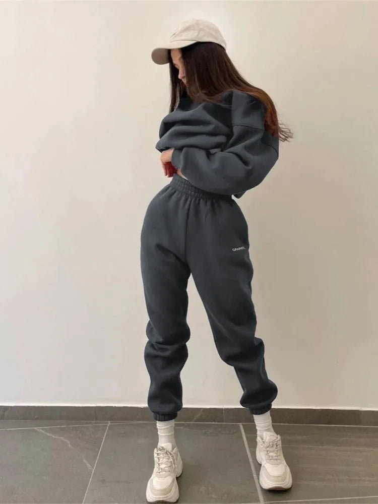 Gracelyn - Trendy vrouwelijk 2-delig sportpak