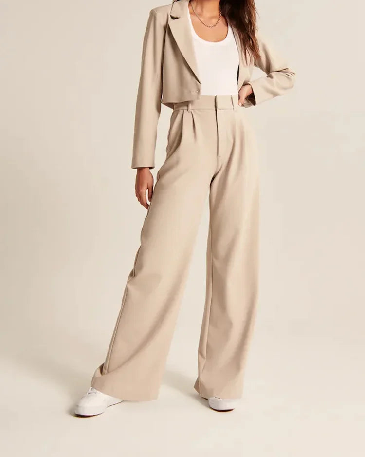OLIVIA - Elegante Wijde Broek