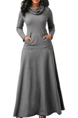 Doris - Plus Size Elegante Lange Maxi Jurk voor Vrouwen