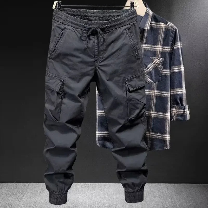 Jiro - Brooklyn Heren Casual Cargo Broek
