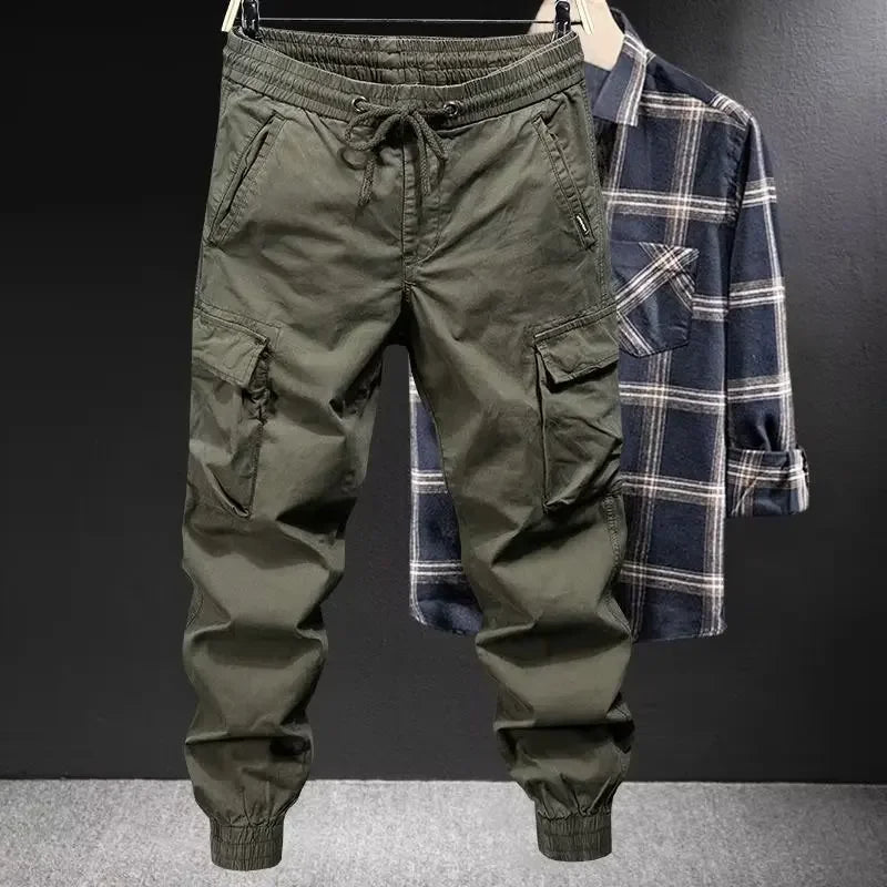 Jiro - Brooklyn Heren Casual Cargo Broek