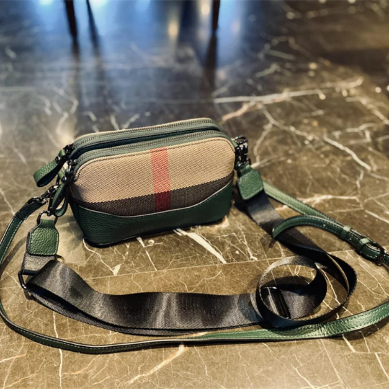 Jenna - Luxe Crossbodytas van echt leer voor vrouwen