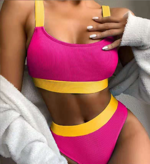 CLAIRE - Tanga-Bikini met Hoge Taille