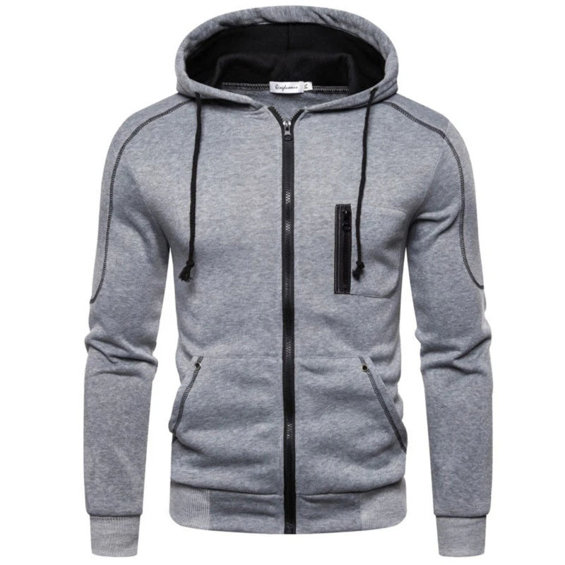 Cormac - Sweatshirt & Sweatbroek Set met Ritssluiting voor Casual Fitness en Sport