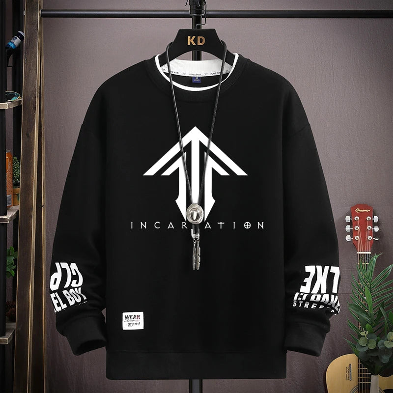 Dov - Trendy Koreaans grafisch sweatshirt voor mannen