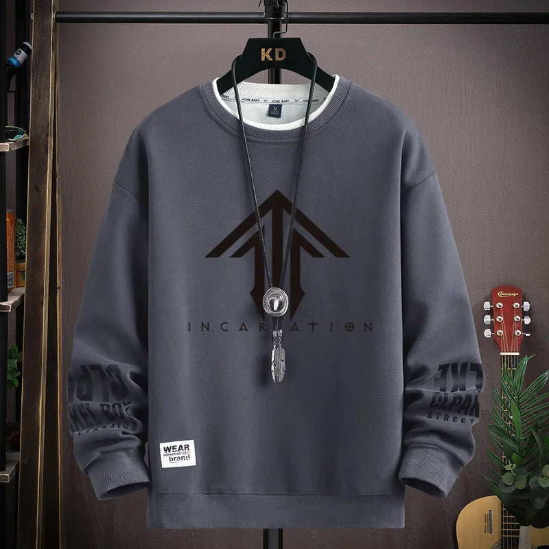 Dov - Trendy Koreaans grafisch sweatshirt voor mannen