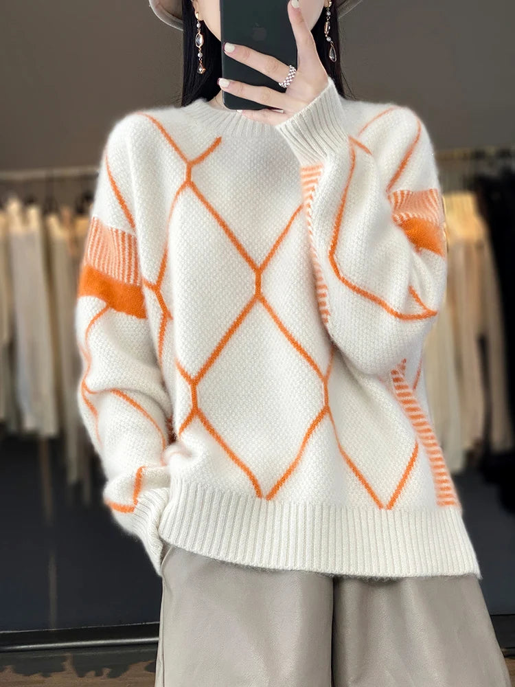 Opaline - Luxe kasjmier trui voor damesLuxueuze kasjmier trui voor dames