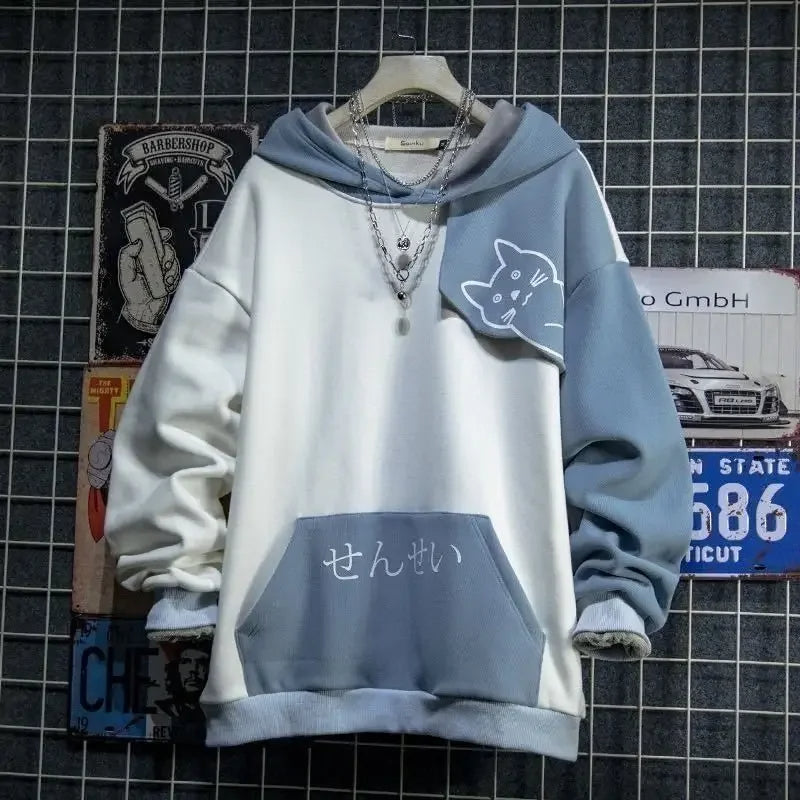 Seraphim - Trendy Patchwork Sweatshirt voor Mannen