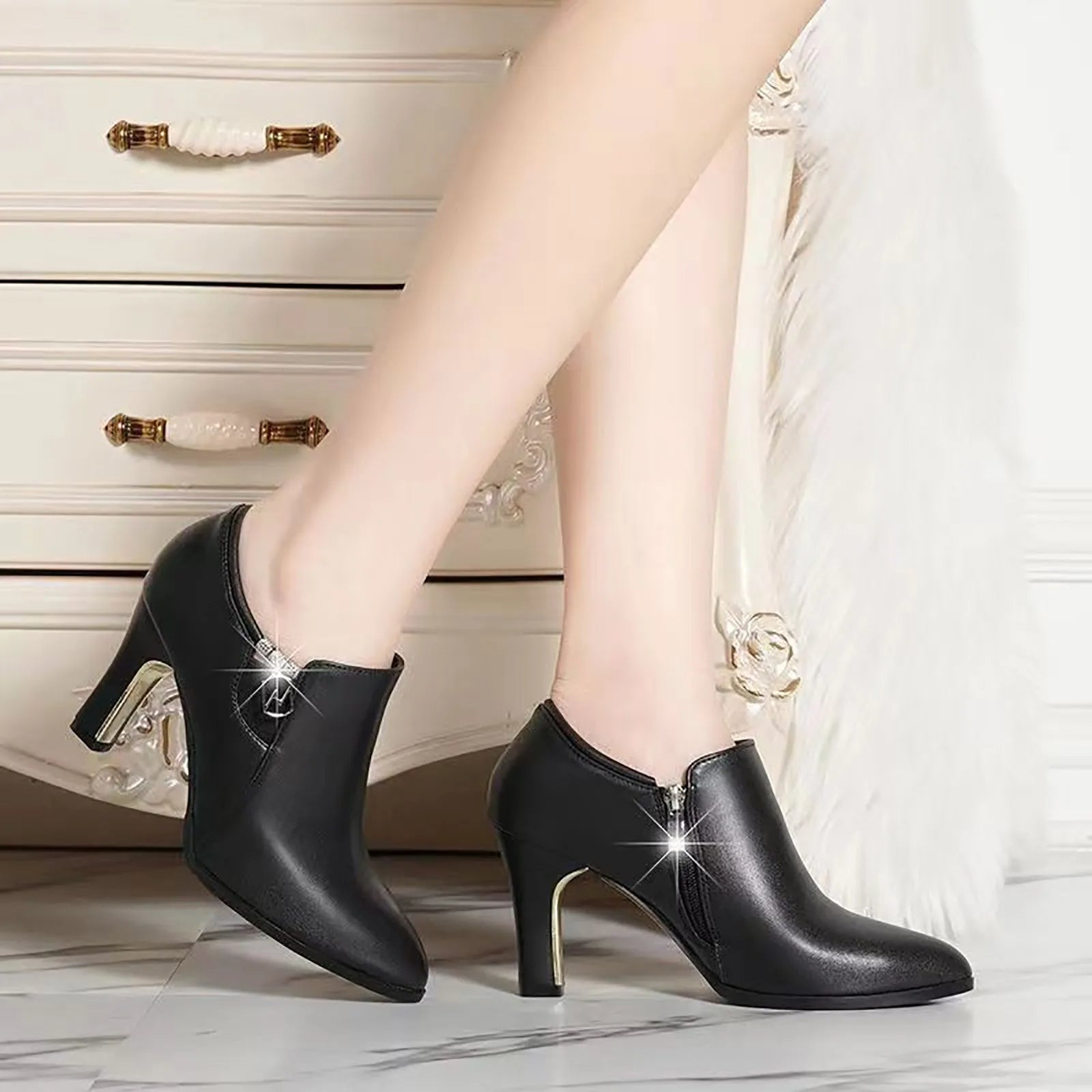 Ember - Women's Fashion Winter Enkellaarsjes