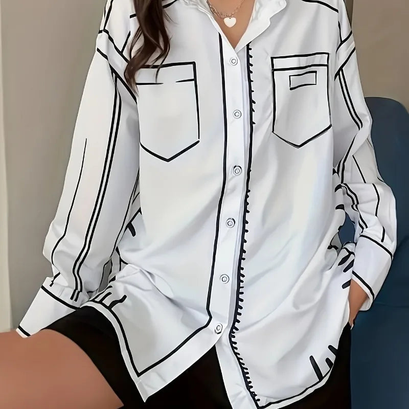 Bregje - Chique en veelzijdige blouse voor elke gelegenheid