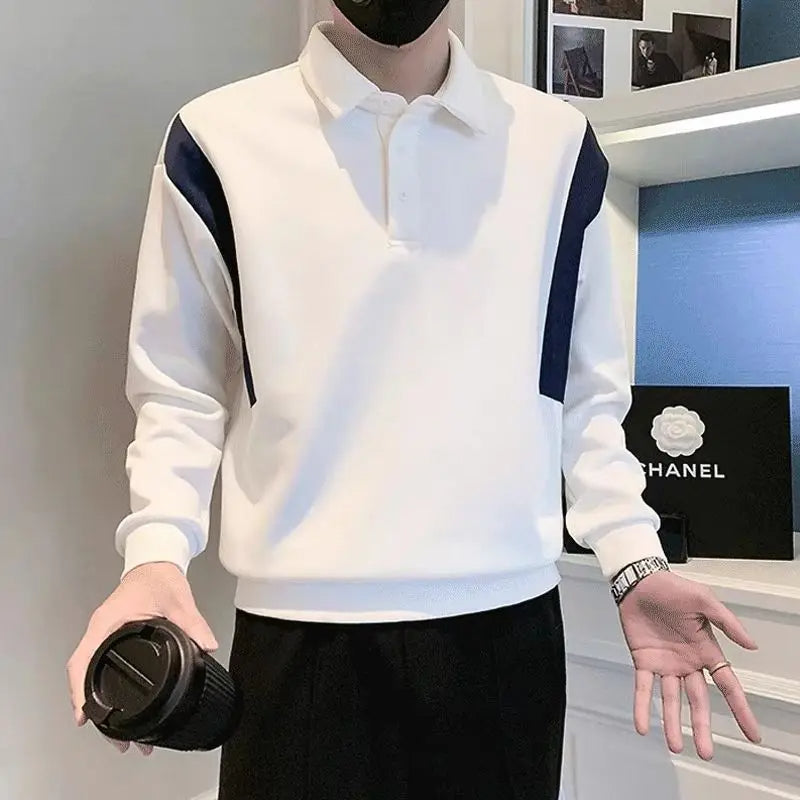 Kaius - Trendy Koreaans casual heren sweatshirt