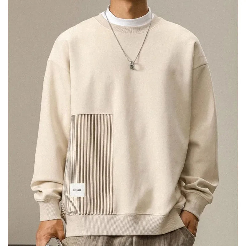 Horatio - Unisex Japanse Katoenen Ronde Hals Sweater Voor Mannen